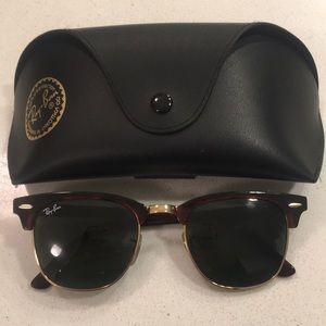 Ray Ban Club Master - Brown and gold